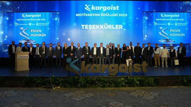 KARGOİST'ten sıradışı ödül töreni