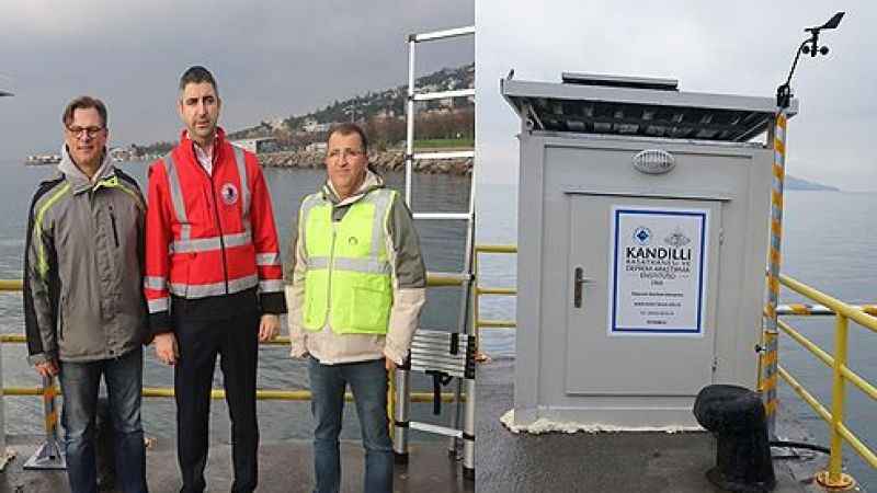 Kartal'da tsunami erken uyarı istasyonu kuruldu