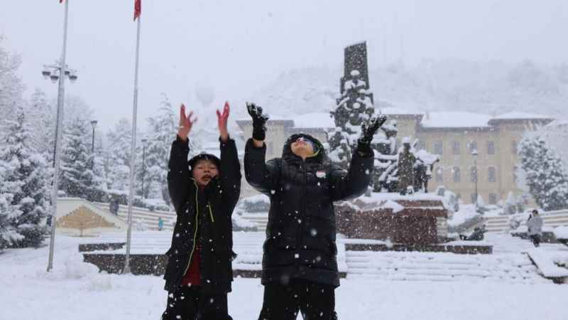 Kastamonu'da okullara kar tatili