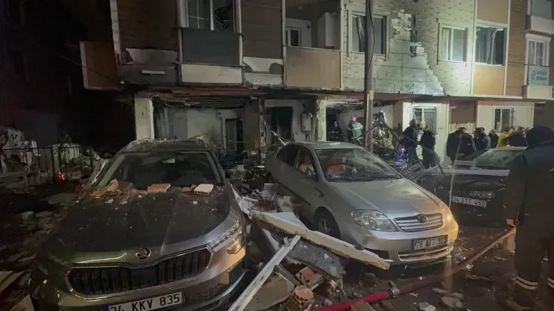 Kocaeli’de ‘doğalgaz’ faciası! 13 kişi yaralandı