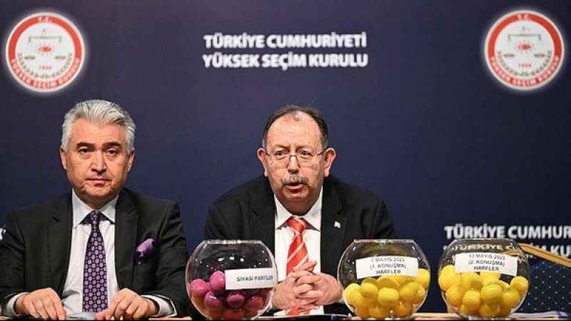 Adayların TRT'deki propaganda konuşma sırası belirlendi