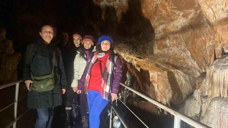 Maltepeli doğa tutkunları Oylat Mağarasını gezdi