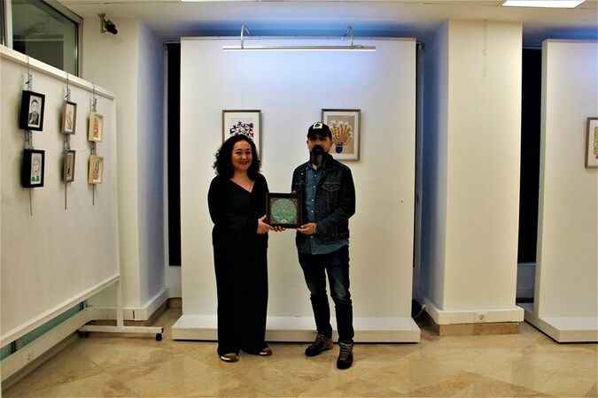 Maltepe'de 75 sanatçının buluştuğu özel sergi Maltepe'de 75 sanatçının buluştuğu özel sergi