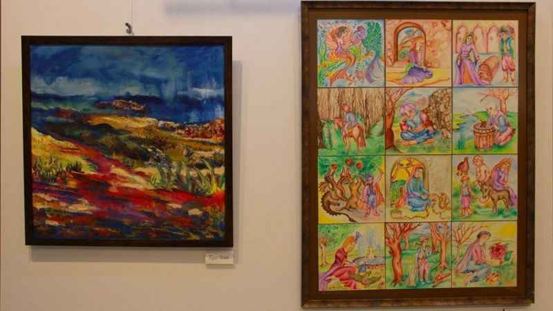 Maltepe'de 75 sanatçının buluştuğu özel sergi Maltepe'de 75 sanatçının buluştuğu özel sergi