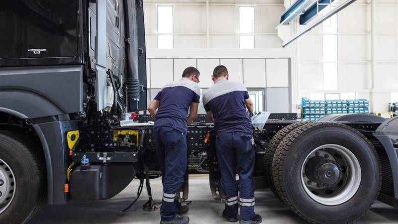 Mercedes-Benz eActros300 Türkiye’de test edilecek 