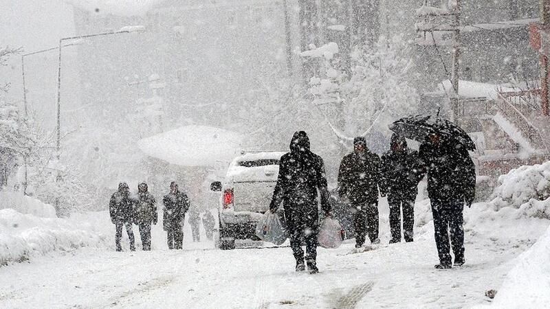 Meteoroloji kar ve yağmur uyarısı yaptı