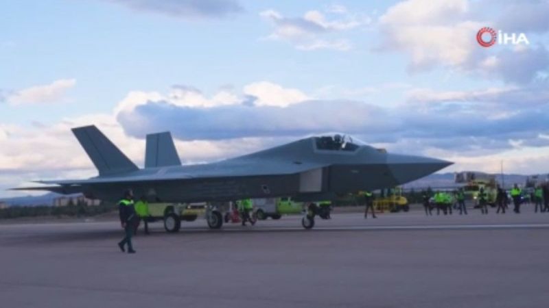 Milli Muharip Uçak’ın ilk görüntüleri