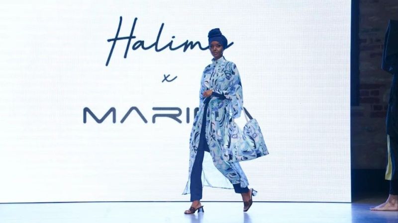 Ünlü tesettür modeli Halima Aden, Türkiye’de