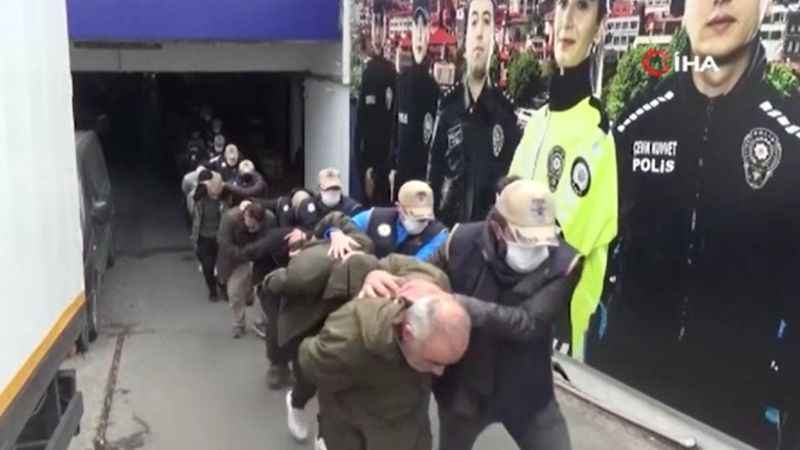 Türkiye’de MOSSAD’a bilgi aktardıkları iddia edilen 7 şüpheli tutuklandı