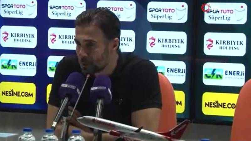 Ömer Erdoğan: "Gol dışında her şeyi doğru yaptık"