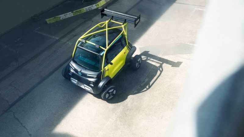 Yarışmada hayal edilen tasarım üretildi: Opel Rocks e-XTREME 