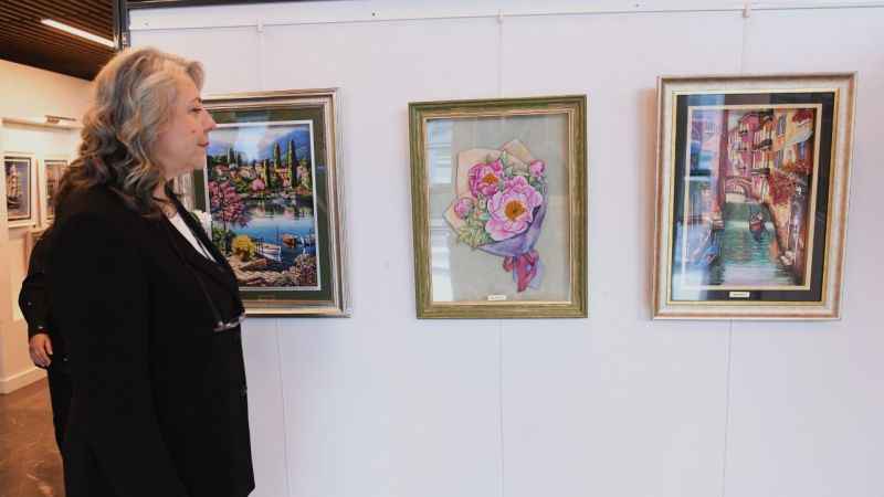 Kağıt Rölyef Sergisi sanatseverlerden tam not aldı