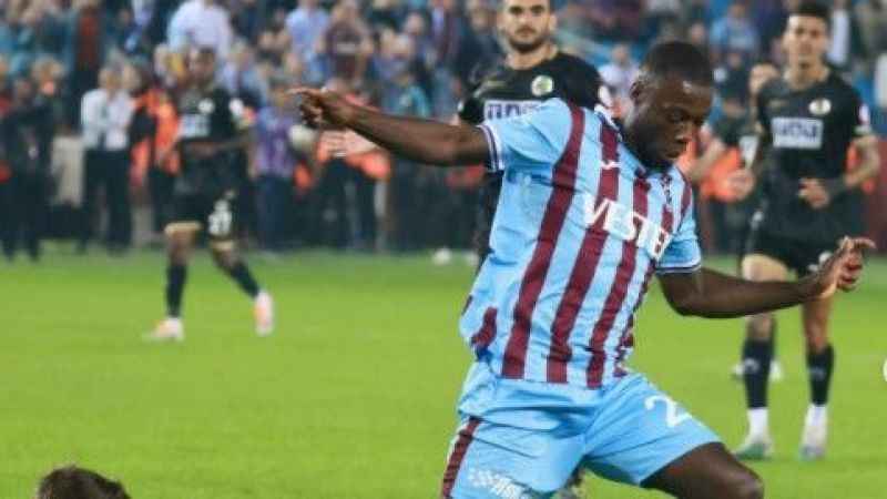 Trabzonspor'dan Nicolas Pepe'nin sağlık durumuyla ilgili açıklama