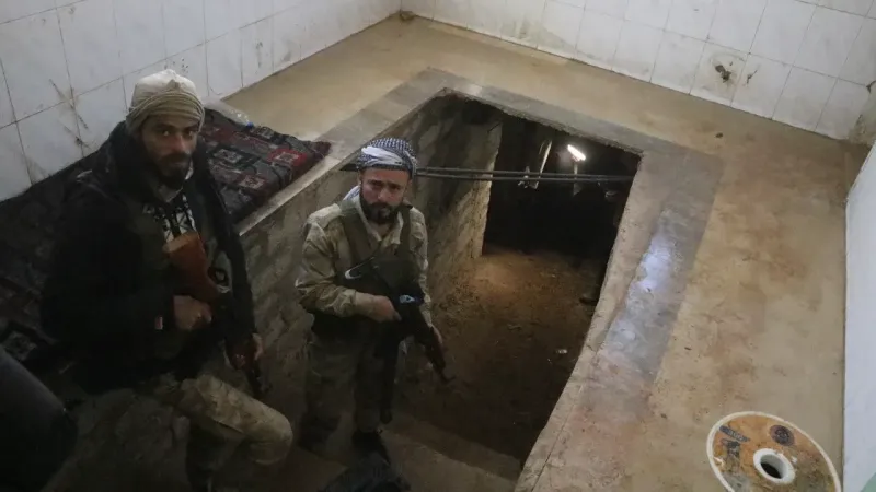 PKK/YPG’nin Suriye’de kullandığı tüneller ortaya çıktı