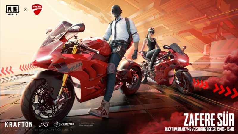 PUBG MOBILE ile Ducati iş birliğine gitti 