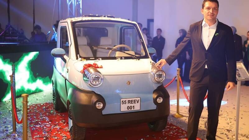 Reeder ilk elektrikli aracı ReeV Fancy'yi tanıttı 
