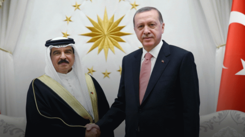 Cumhurbaşkanı Erdoğan, Bahreyn Kralı el- Halife ile görüştü