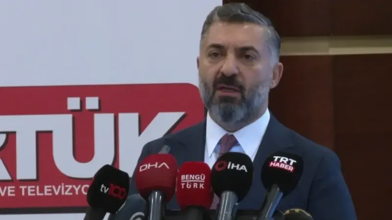 RTÜK Başkanı Şahin: "RTÜK tehditlerden korkarak asla geri adım atmayacak"
