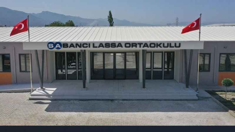 Sabancı Vakfı ikinci okulu 19 Mayıs’ta açtı