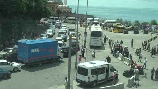 Sarp Sınır Kapısı'nda Kurban Bayramı tatili yoğunluğu