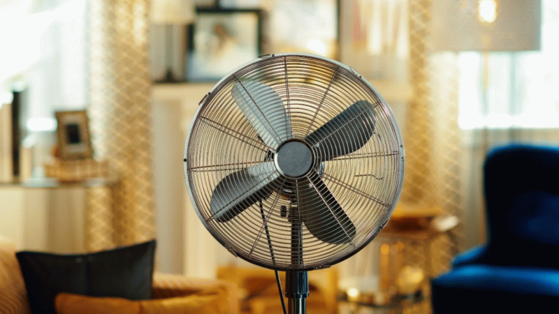 Klima alamayan vantilatöre koştu