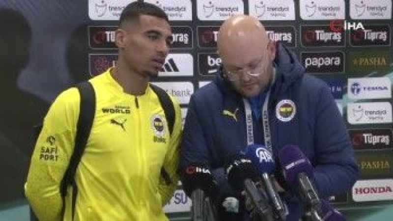 Alexander Djiku: "Her maç taraftarlarımızı gururlandıracak sonuçlar elde etmek istiyoruz"