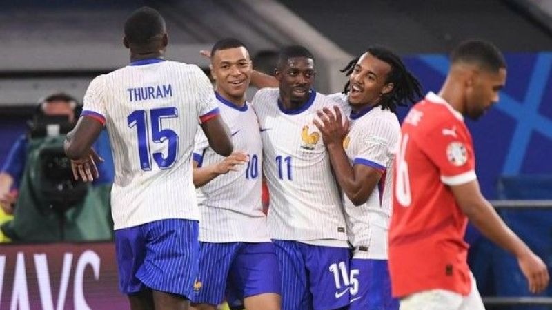 Fransa, Avusturya'yı 1-0'la geçti