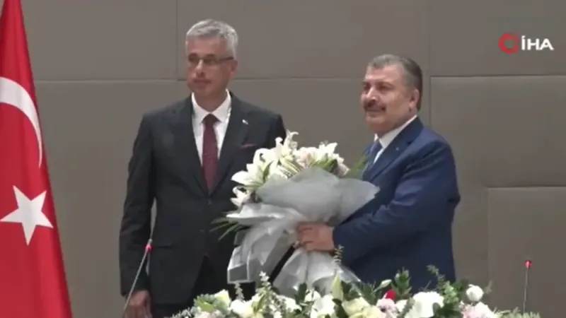 Sağlık Bakanlığında devir teslim
