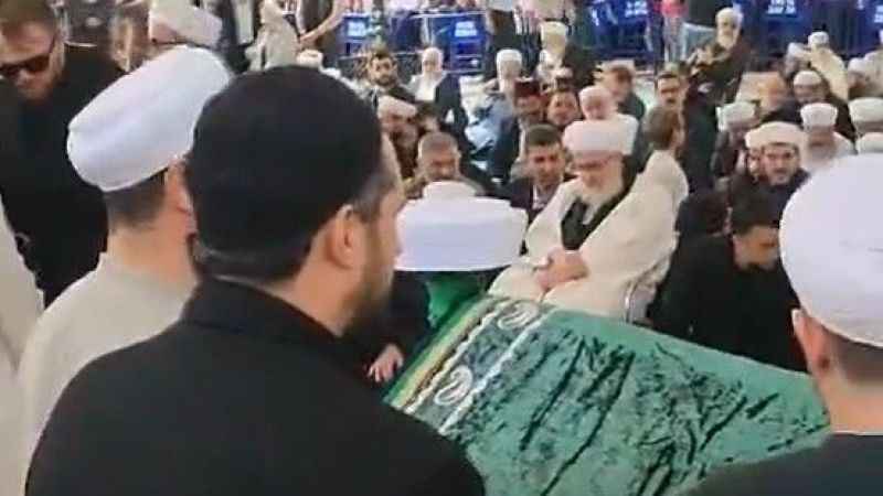 İsmailağa Cemaati lideri Hasan Kılıç son yolculuğuna uğurlandı