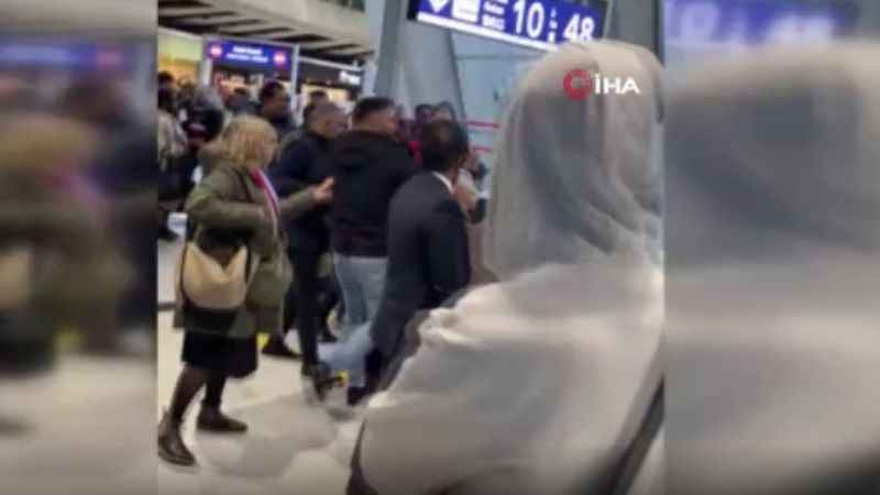 Fransa’da PKK yandaşları havalimanını birbirine kattı: 3 yaralı