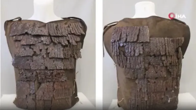 Dünyada tek örneği Türkiye’de bulunan 1500 yıllık Roma zırhı restore edildi