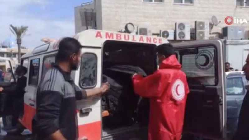 Gazze’de can kaybı 31 bin 553’e yükseldi