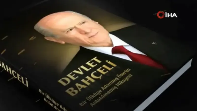 MHP lideri Bahçeli’nin hayatı kitap oluyor