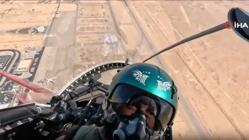 HÜRJET Mısır semalarında ilk uçuşunu gerçekleştirdi