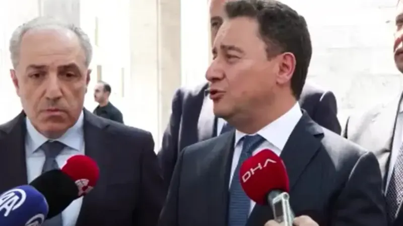 DEVA Partisi Genel Başkanı Babacan, Numan Kurtulmuş'la görüştü