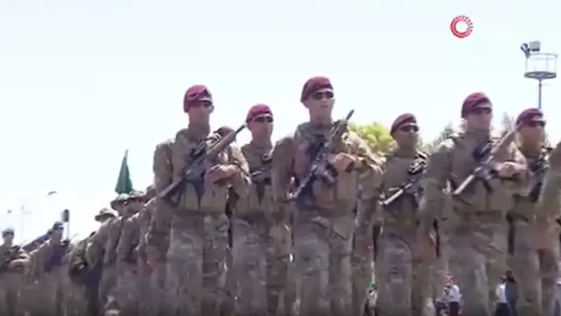 KKTC’ye barış çıkarmasının 50. yılında gövde gösterisi