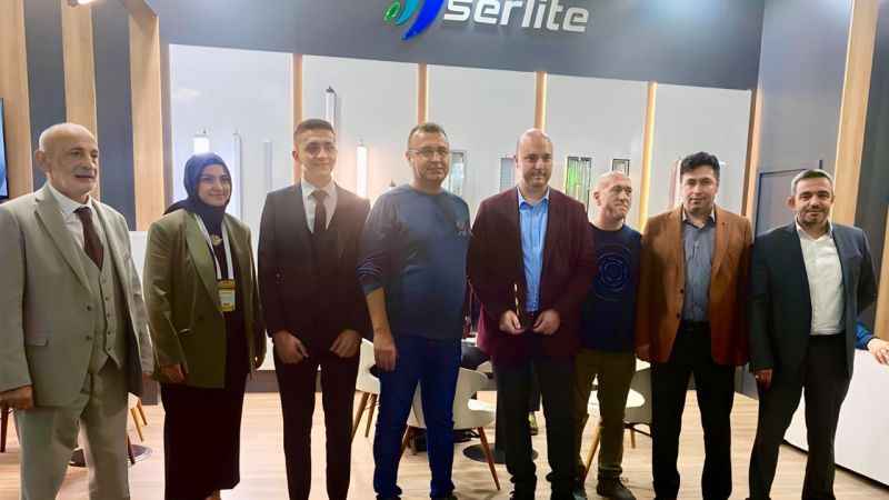 Serlite Aydınlatma ürünleri Atech Fuarı'nı aydınlattı