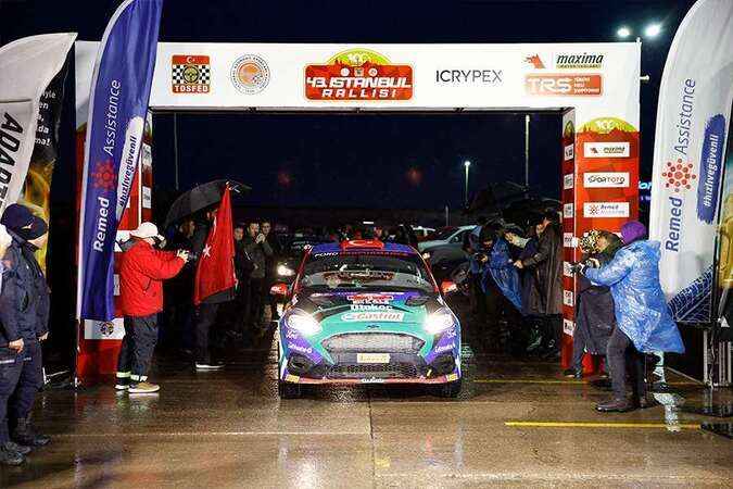 Şile, adrenalin dolu 43. İstanbul Rallisi'ne ev sahipliği yaptı