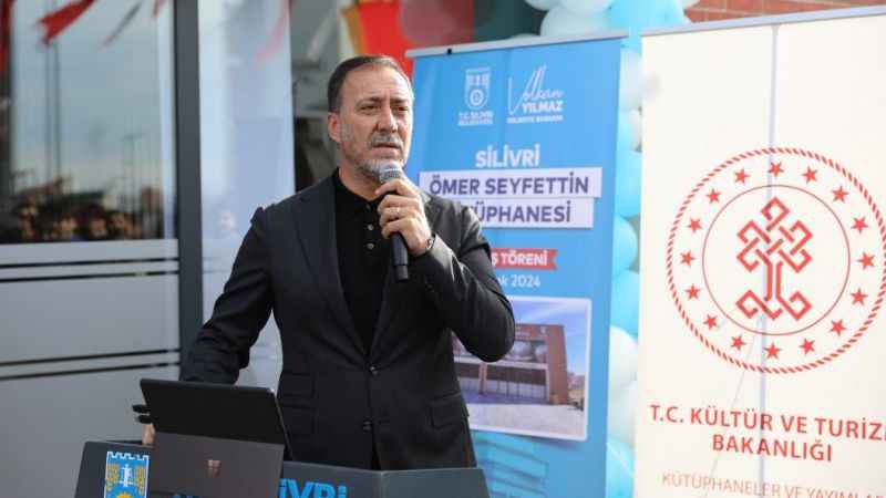 Silivri'de Ömer Seyfettin Kütüphanesi hizmete açıldı