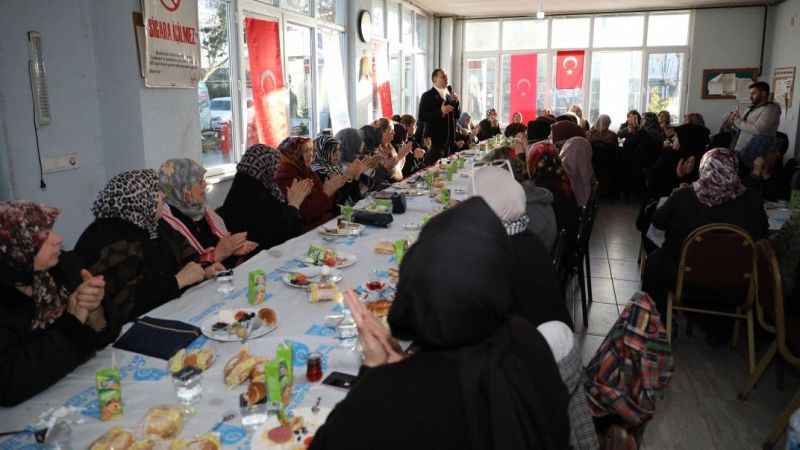 Başkan Yılmaz: Kadınlarla Birlikte Yürüyoruz