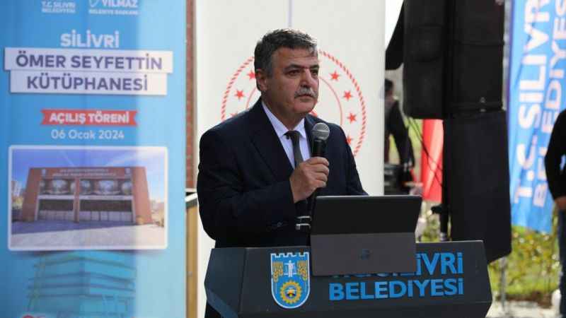 Silivri'de Ömer Seyfettin Kütüphanesi hizmete açıldı