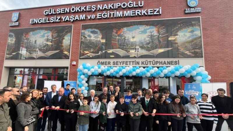 Silivri'de Ömer Seyfettin Kütüphanesi hizmete açıldı