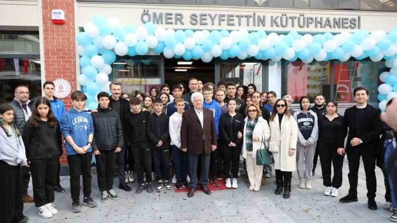 Silivri'de Ömer Seyfettin Kütüphanesi hizmete açıldı
