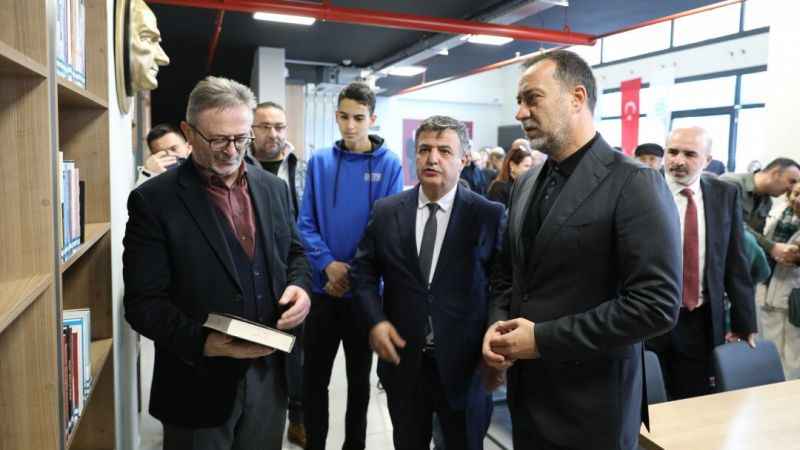 Silivri'de Ömer Seyfettin Kütüphanesi hizmete açıldı