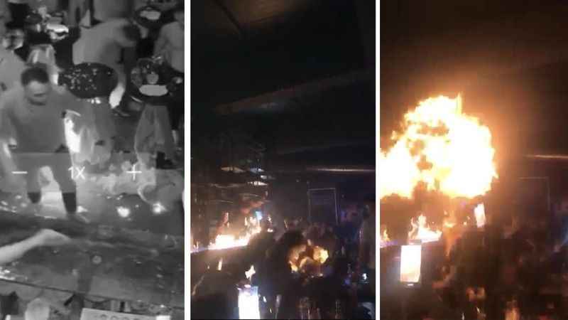 Şişli’de gece kulübü alev alev yandı