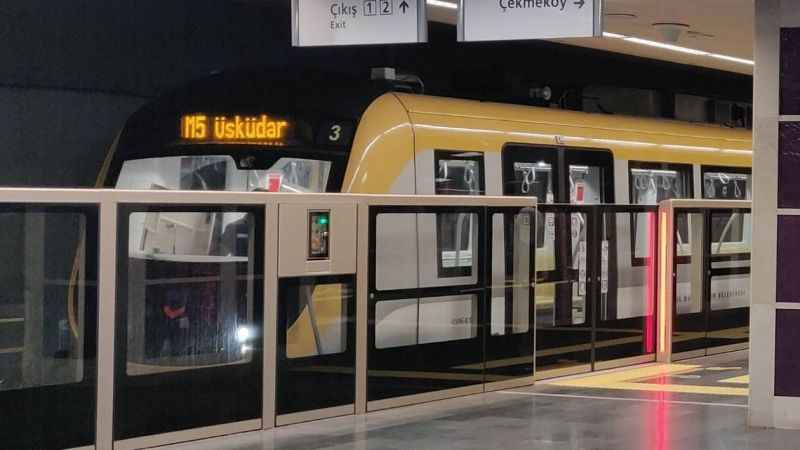 Üsküdar-Çekmeköy metro hattında arıza 