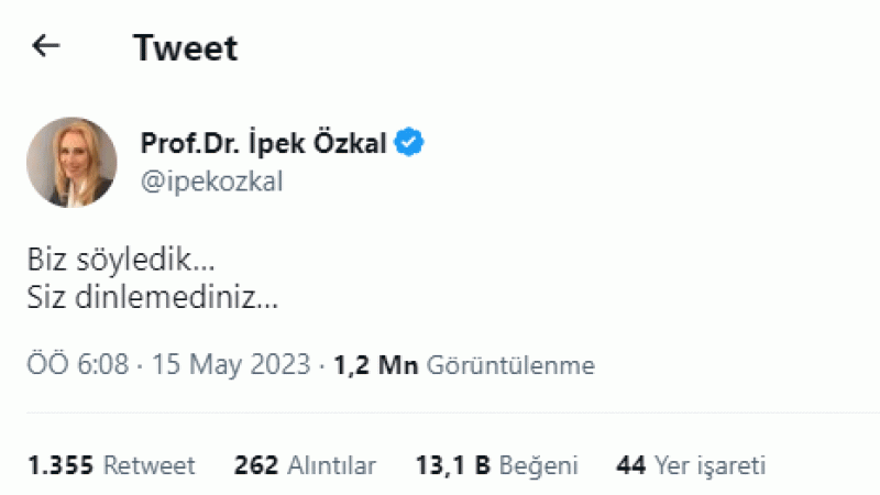 Memleket Partisi'nden seçim yorumu