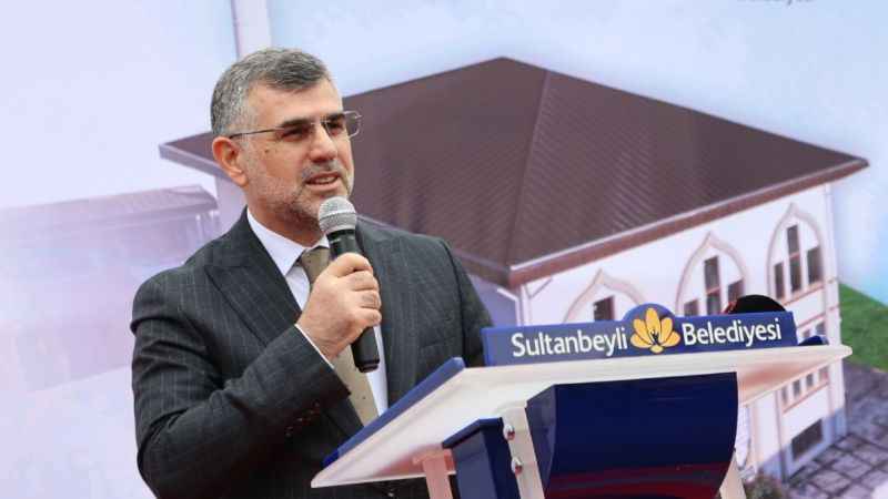 Sultanbeyli'de Hacı Nureddin Demir Camii'nin açılışı yapıldı