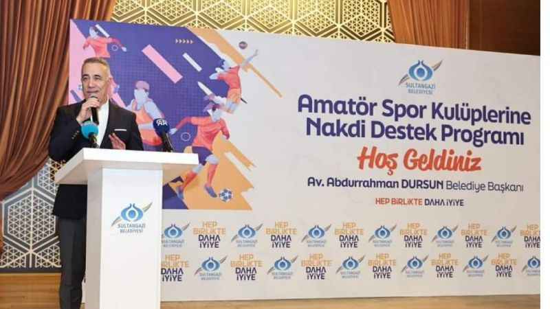 Sultangazi'de amatör spor kulüplerine 2 Milyon TL destek