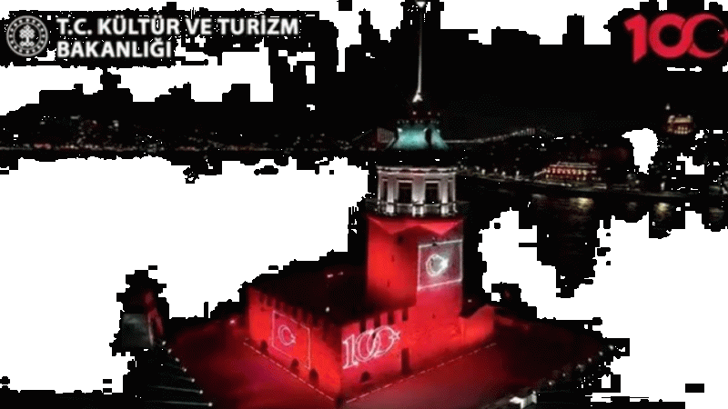 Galata ve Kız kulelerindeki ışık gösterileri 10 Kasım’a kadar devam edecek